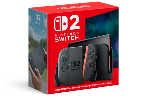 Nintendo Switch 2 日本語・国内専用の本体とパッケージ